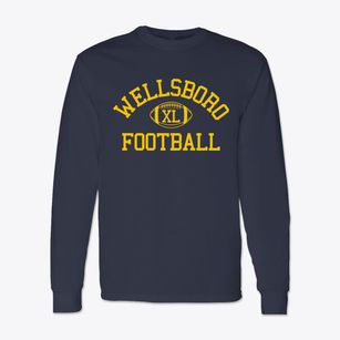 Wellsboro High School Classic Football Classic Long Sleeve T-Shirt