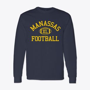 Manassas High School Classic Football Classic Long Sleeve T-Shirt