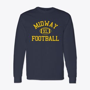 Midway High School Classic Football Classic Long Sleeve T-Shirt