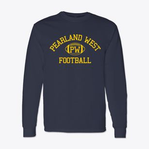 Pearland West Junior High School Classic Football Classic Long Sleeve T-Shirt