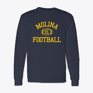 Moises Molina High School Classic Football Classic Long Sleeve T-Shirt