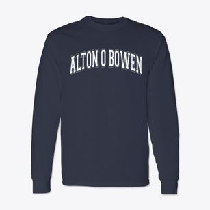 Alton O Bowen Elementary School Varsity Arch Classic Long Sleeve T-Shirt