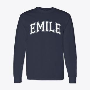 Emile Elementary School Varsity Arch Classic Long Sleeve T-Shirt