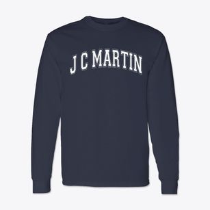 J C Martin Jr Elementary School Varsity Arch Classic Long Sleeve T-Shirt