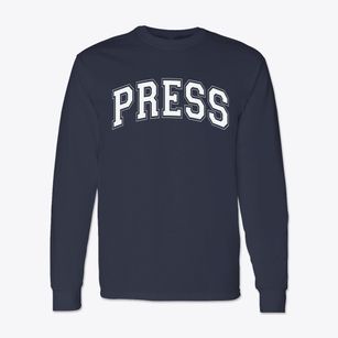 Naomi Press Elementary School Varsity Arch Classic Long Sleeve T-Shirt