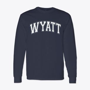 Wyatt Elementary Varsity Arch Classic Long Sleeve T-Shirt