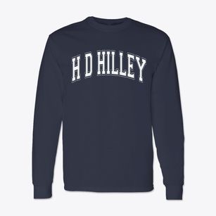 H D Hilley School Varsity Arch Classic Long Sleeve T-Shirt