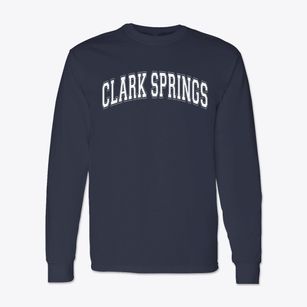 Clark Springs Elementary School Varsity Arch Classic Long Sleeve T-Shirt