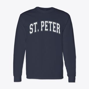 Saint Peter The Fisherman School Varsity Arch Classic Long Sleeve T-Shirt