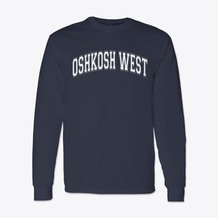 Oshkosh West High School Varsity Arch Classic Long Sleeve T-Shirt