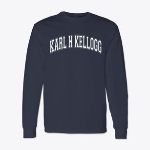 Karl H Kellogg Elementary School Varsity Arch Classic Long Sleeve T-Shirt