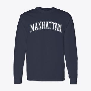 Manhattan Elementary School Varsity Arch Classic Long Sleeve T-Shirt
