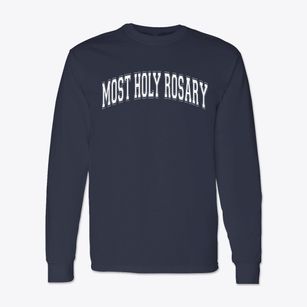 Most Holy Rosary School Varsity Arch Classic Long Sleeve T-Shirt