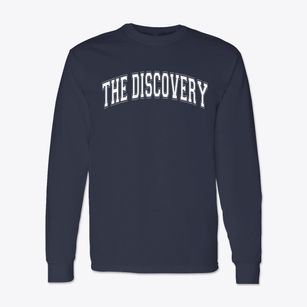 The Discovery Center School Varsity Arch Classic Long Sleeve T-Shirt