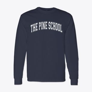 The Pine School Varsity Arch Classic Long Sleeve T-Shirt