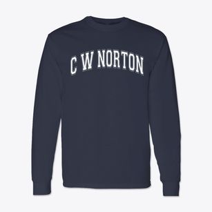 C W Norton Elementary School Varsity Arch Classic Long Sleeve T-Shirt