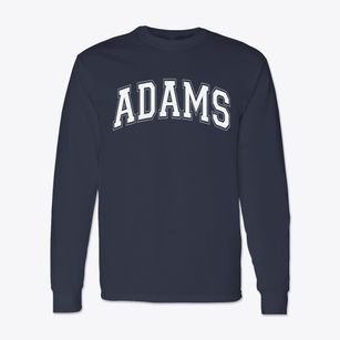 Adams Middle School Varsity Arch Classic Long Sleeve T-Shirt