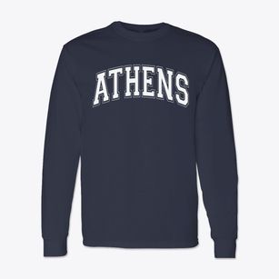 Athens Academy Varsity Arch Classic Long Sleeve T-Shirt