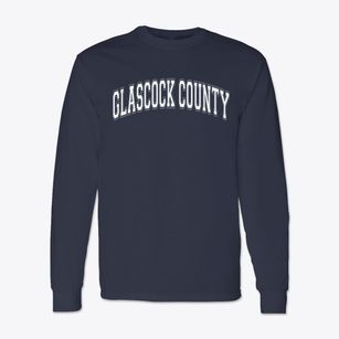 Glascock County Consolidated School Varsity Arch Classic Long Sleeve T-Shirt