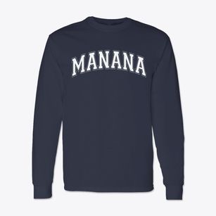 Manana Elementary School Varsity Arch Classic Long Sleeve T-Shirt