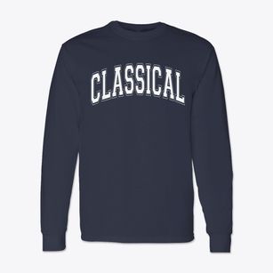 Classical Christian Academy Varsity Arch Classic Long Sleeve T-Shirt