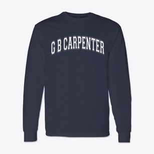 G B Carpenter Elementary School Varsity Arch Classic Long Sleeve T-Shirt