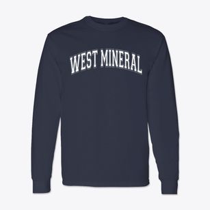 West Mineral Attendance Center Varsity Arch Classic Long Sleeve T-Shirt