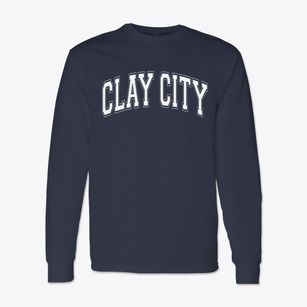Clay City Elementary School Varsity Arch Classic Long Sleeve T-Shirt