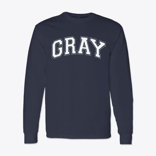 Gray Middle School Varsity Arch Classic Long Sleeve T-Shirt