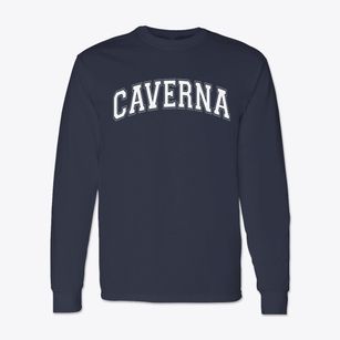 Caverna High School Middle School Varsity Arch Classic Long Sleeve T-Shirt