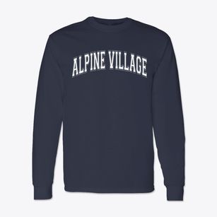 Alpine Village School Varsity Arch Classic Long Sleeve T-Shirt