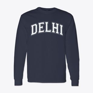 Delhi Elementary School Varsity Arch Classic Long Sleeve T-Shirt