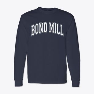 Bond Mill Elementary School Varsity Arch Classic Long Sleeve T-Shirt