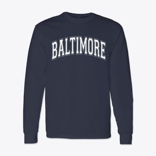 Baltimore Christian Academy Varsity Arch Classic Long Sleeve T-Shirt