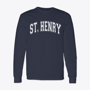 Saint Henry Catholic Elementary School Varsity Arch Classic Long Sleeve T-Shirt