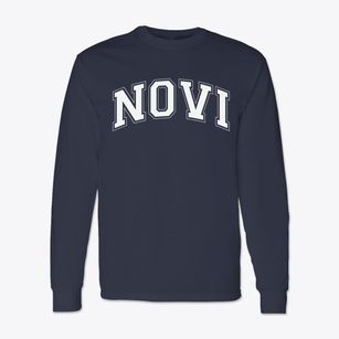 Novi Christian School Varsity Arch Classic Long Sleeve T-Shirt