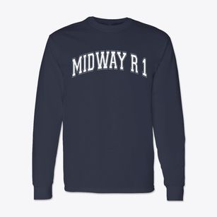 Midway R 1 Elementary School Varsity Arch Classic Long Sleeve T-Shirt