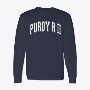 Purdy R Ii School Varsity Arch Classic Long Sleeve T-Shirt