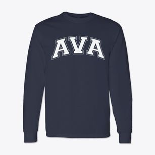 Ava Elementary School Varsity Arch Classic Long Sleeve T-Shirt