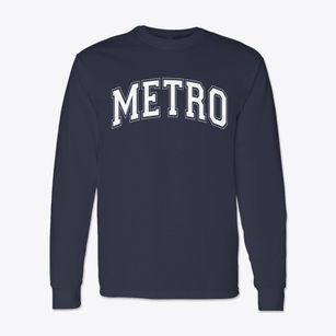 Metro High School Varsity Arch Classic Long Sleeve T-Shirt