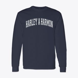 Harley A Harmon Elementary School Varsity Arch Classic Long Sleeve T-Shirt