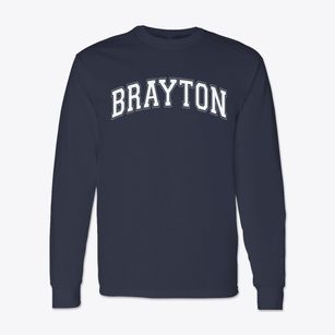 Brayton Elementary School Varsity Arch Classic Long Sleeve T-Shirt