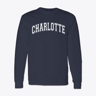 Charlotte Middle School Varsity Arch Classic Long Sleeve T-Shirt