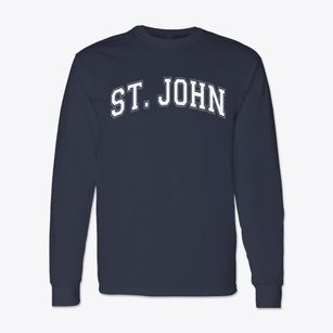 St John The Evangelist Parish Varsity Arch Classic Long Sleeve T-Shirt