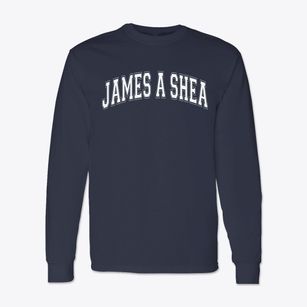 James A Shea Middle School Varsity Arch Classic Long Sleeve T-Shirt