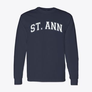 Saint Ann Elementary School Varsity Arch Classic Long Sleeve T-Shirt