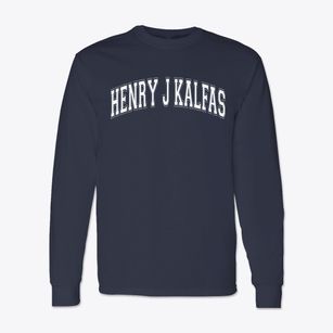 Henry J Kalfas Elementary School Varsity Arch Classic Long Sleeve T-Shirt