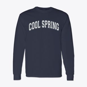 Cool Spring Elementary School Varsity Arch Classic Long Sleeve T-Shirt