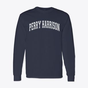 Perry Harrison Elementary School Varsity Arch Classic Long Sleeve T-Shirt