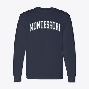 Montessori Community School Varsity Arch Classic Long Sleeve T-Shirt